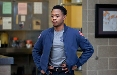 Daniel Kyri as Ritter in 'Chicago Fire' Season 12 Episode 11 - 