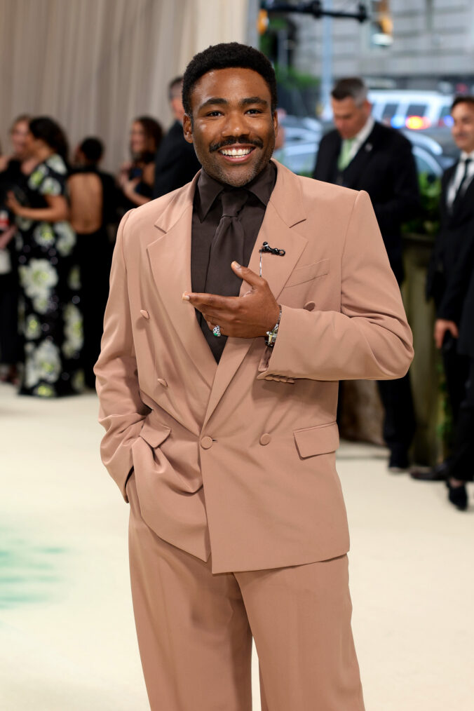 Donald Glover attends The 2024 Met Gala