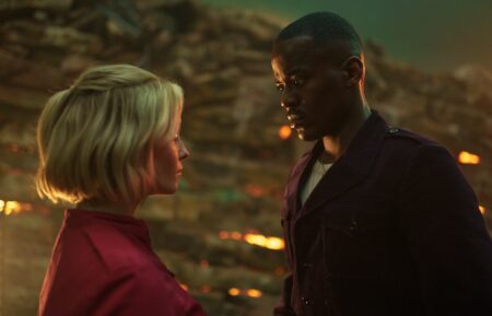 Millie Gibson as Ruby Sunday and Ncuti Gatwa as the Doctor in 'Doctor Who' Season 1 Episode 3 