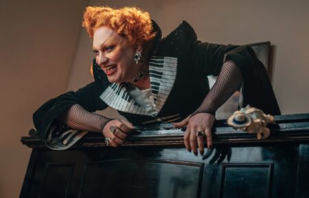 Jinkx Monsoon as Maestro in 'Doctor Who' Season 1 Episode 2 - 'The Devil's Chord'