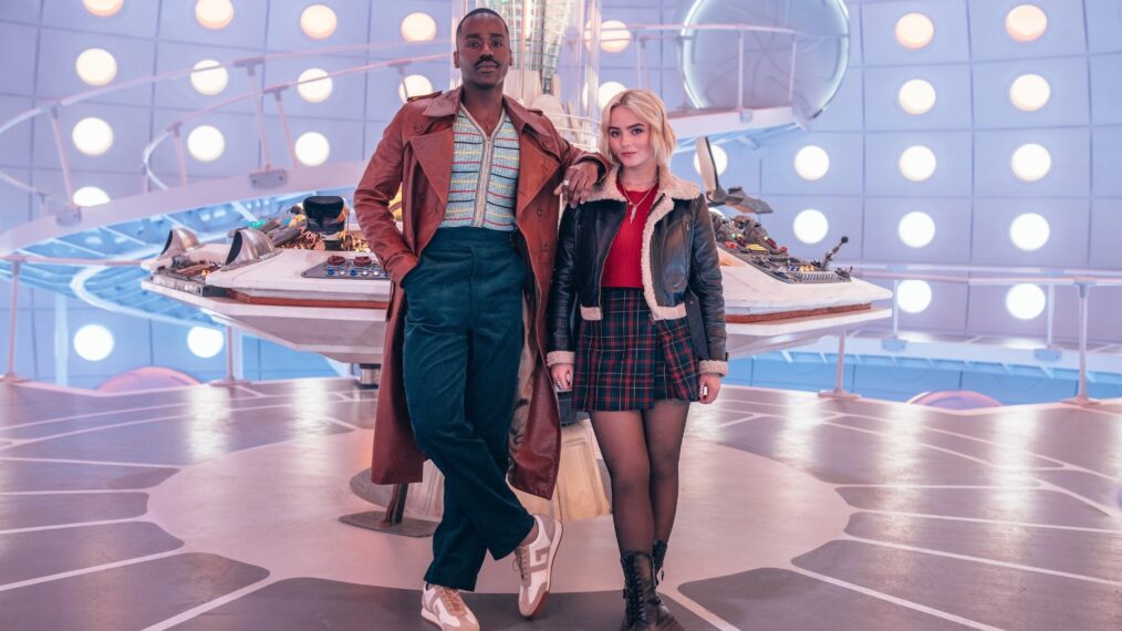 Ncuti Gatwa and Millie Gibson in 'Doctor Who'