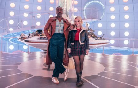 Ncuti Gatwa and Millie Gibson in 'Doctor Who'