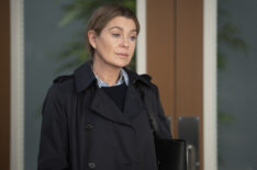 Ellen Pompeo in the 'Grey's Anatomy' Season 20 finale