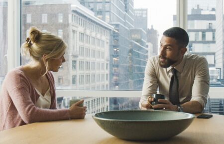Comfort Clinton as Gemma Brooks and Zeeko Zaki as Special Agent Omar Adom ‘OA’ Zidan in 'FBI' - Season 6 Episode 11 - 