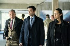 Steven Culp as Martin Russo - CIA, Colin Donnell as Brian Lange, and Vinessa Vidotto as Special Agent Cameron Vo in 'FBI: International' Season 3 Episode 12 'Gift'