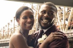 Caroline Harris as Cora Love and Edwin Hodge as Special Agent Ray Cannon in the 'FBI: Most Wanted' Season 5 Finale 'Powderfinger'