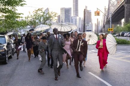 Ja’Siah Young as Caleb, Steven Williams as Ray Cannon Sr., Brittany Caswell as Ashlyn, Kayla Cyphers as Lena, Dylan McDermott as Supervisory Special Agent Remy Scott, Edwin Hodge as Special Agent Ray Cannon, Shantel VanSanten as Special Agent Nina Chase, and Keisha Castle-Hughes as Special Agent Hana Gibson in the 'FBI: Most Wanted' Season 5 Finale "Powderfinger"