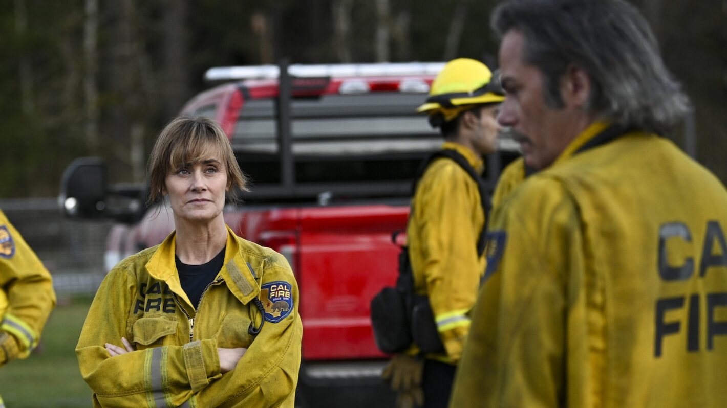 Diane Farr as Sharon Leone in 'Fire Country' Season 2 Episode 9 