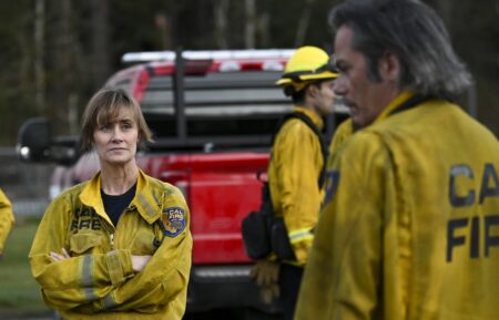 Diane Farr as Sharon Leone in 'Fire Country' Season 2 Episode 9 