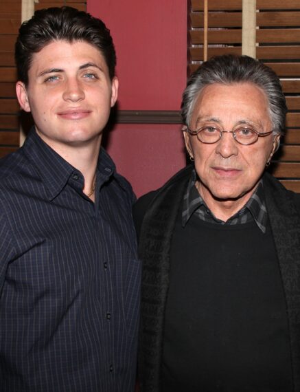 Frankie Valli and son Francesco