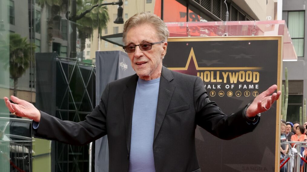 Frankie Valli on Walk of Fame