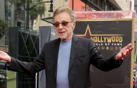 Frankie Valli on Walk of Fame