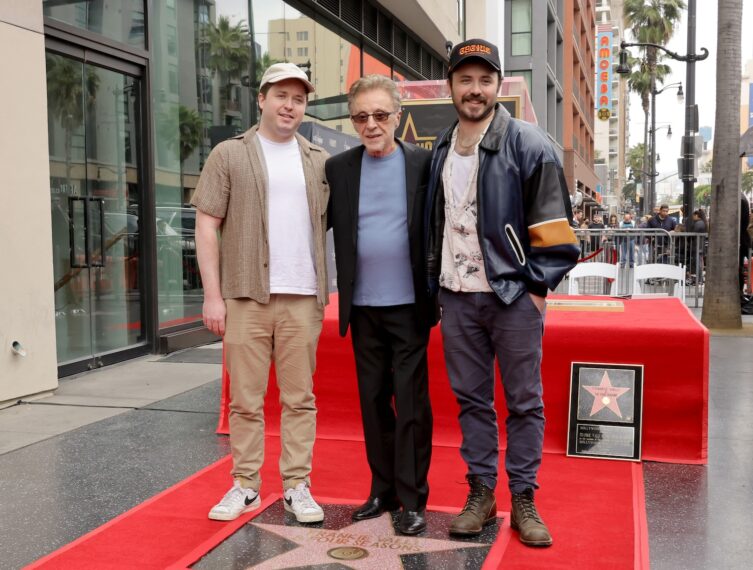 Frankie Valli and his sons Brando and Emilio