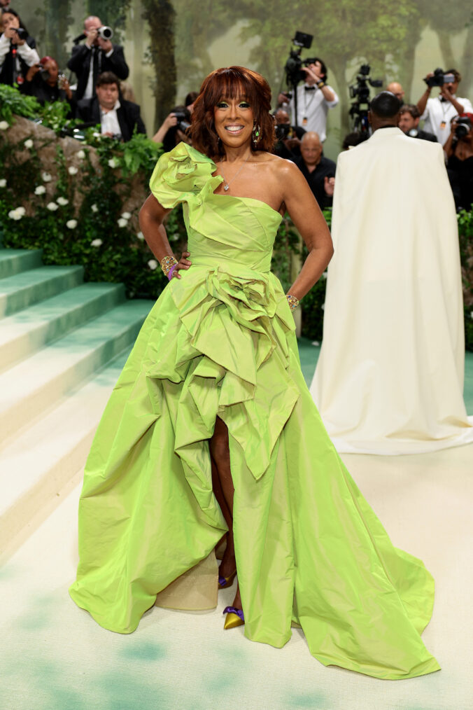 Gayle King attends The 2024 Met Gala