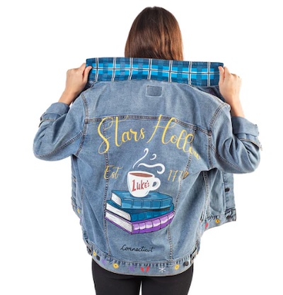 Gilmore Girls Hand Painted Denim Jacket