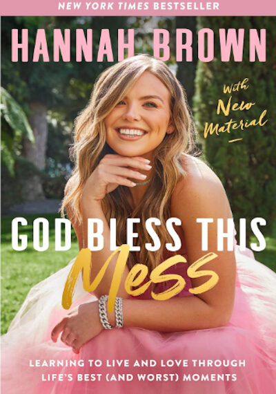 Hannah Brown on the cover of 'God Bless This Mess'