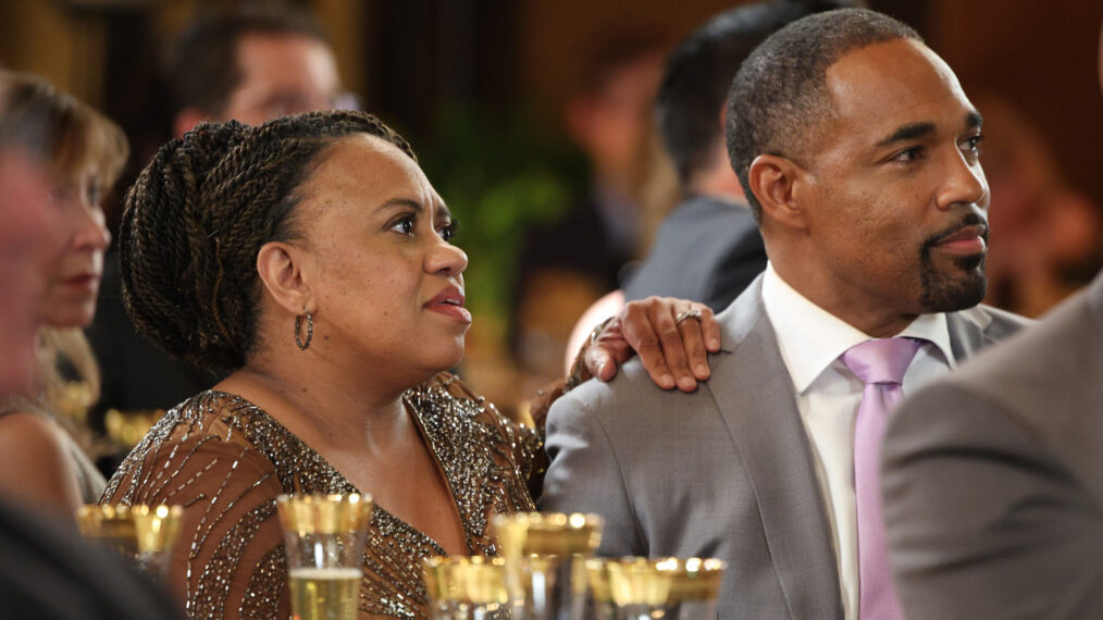 Chandra Wilson as Bailey and Jason George as Ben Warren in 'Grey's Anatomy'