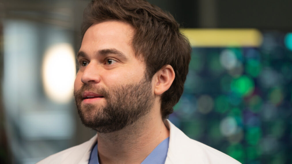 Jake Borelli as Levi Schmitt on 'Grey's Anatomy'