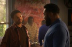 Diggy Simmons and Malcolm-Jamal Warner in 'Grown-ish'