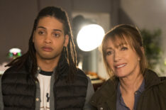 Rohan Nedd and Jane Seymour in 'Harry Wild' Season 3 Episode 1