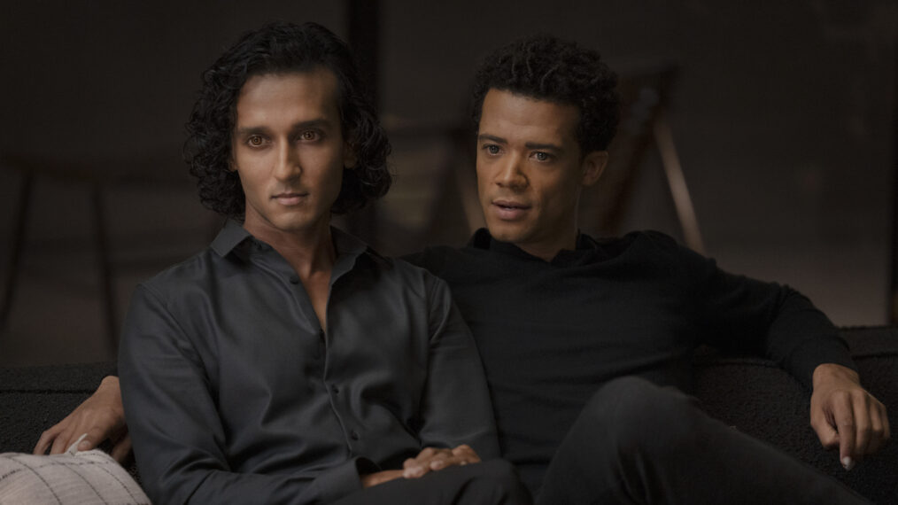 Assad Zaman as Armand, Jacob Anderson as Louis de Pointe du Lac in 'Interview With the Vampire' Season 2 Episode 2