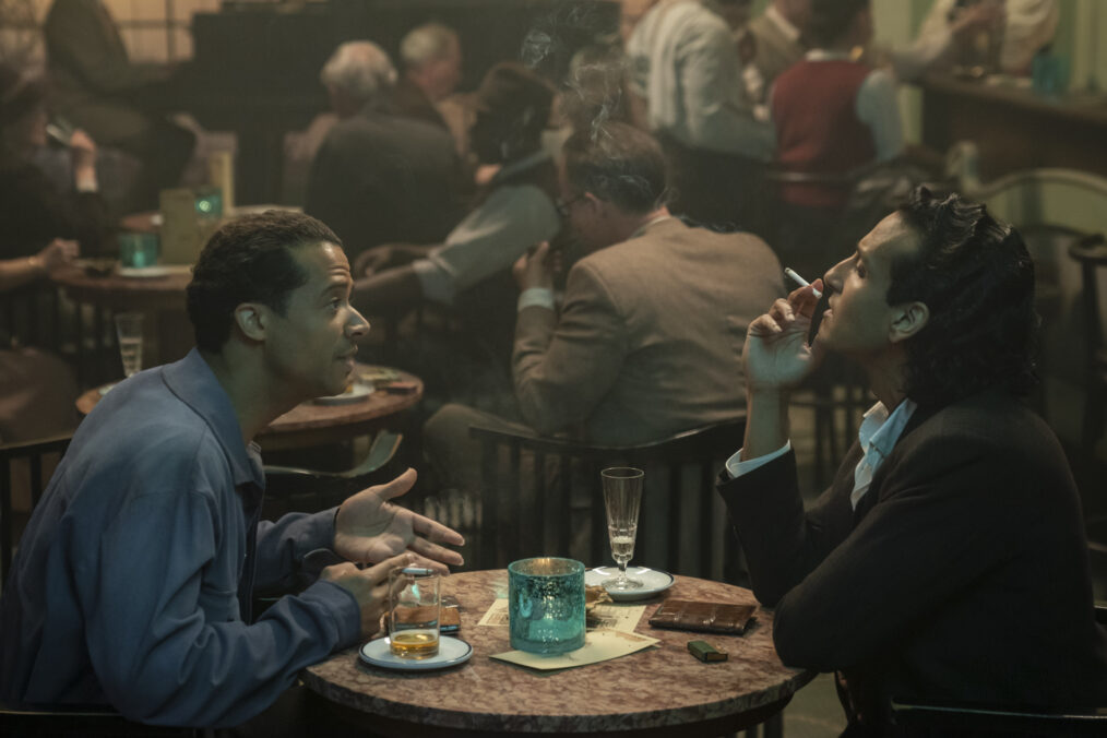 Jacob Anderson as Louis and Assad Zaman as Armand in 'Interview With the Vampire' Season 2 Episode 3 - 'No Pain'