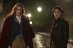 Sam Reid as Lestat de Lioncourt and Joseph Potter as Nicholas in 'Interview With the Vampire' Season 2 Episode 3 - 'No Pain'