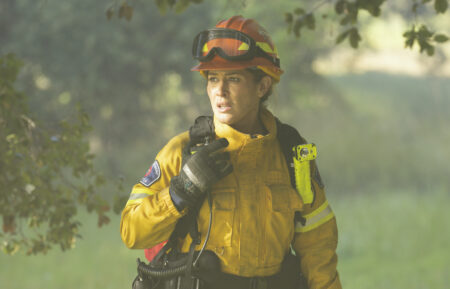 Jaina Lee Ortiz in the 'Station 19' series finale