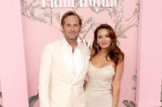 Josh Lucas and Brianna Ruffalo attend the World Premiere of Apple TV+'s 'Palm Royale' at Samuel Goldwyn Theater on March 14, 2024 in Beverly Hills, California.