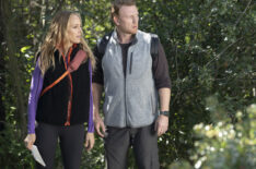 Kim Raver and Kevin McKidd as Teddy and Owen in 'Grey's Anatomy' Season 20