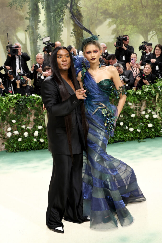 Law Roach and Zendaya attend The 2024 Met Gala