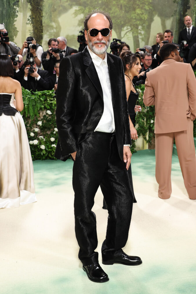 Luca Guadagnino attends The 2024 Met Gala