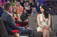 Maria Georgas and Jesse Palmer on 'The Women Tell All' episode