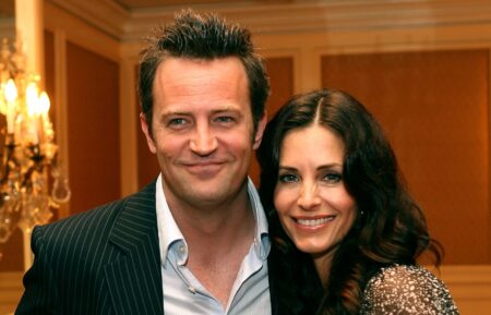 Matthew Perry and Courteney Cox