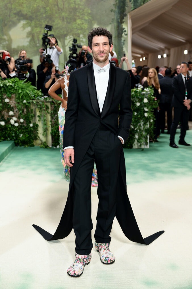 Josh O'Connor attends The 2024 Met Gala Celebrating 
