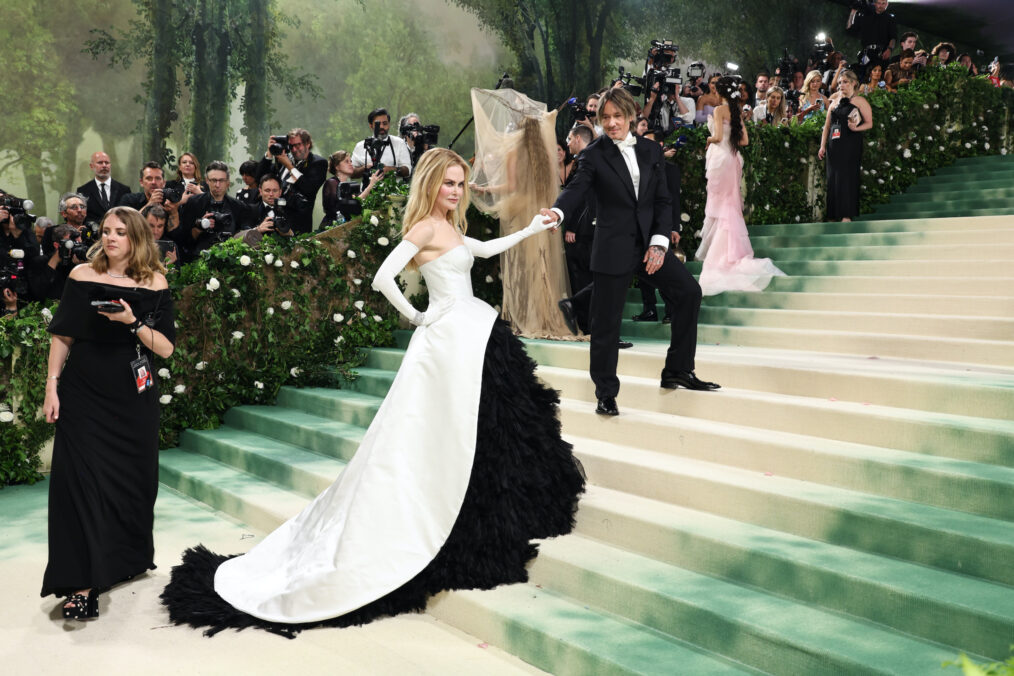 Nicole Kidman and Keith Urban attend The 2024 Met Gala Celebrating 