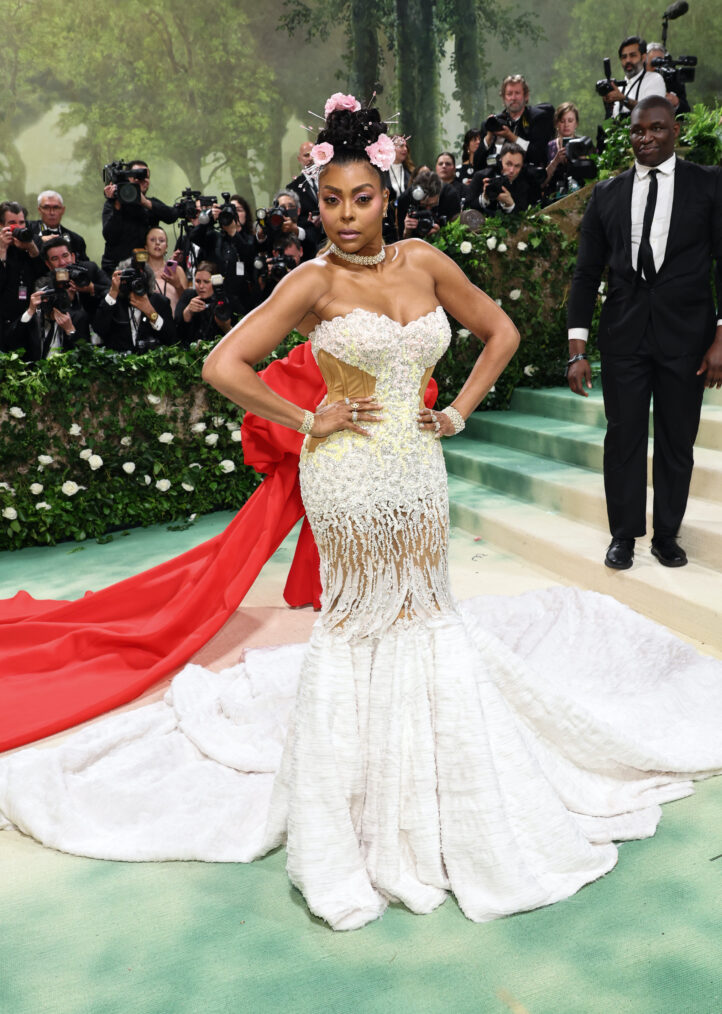 Taraji P. Henson attends The 2024 Met Gala Celebrating 