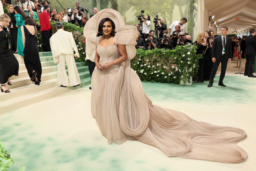 Mindy Kaling attends The 2024 Met Gala