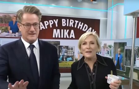 Morning Joe surprise for Mika