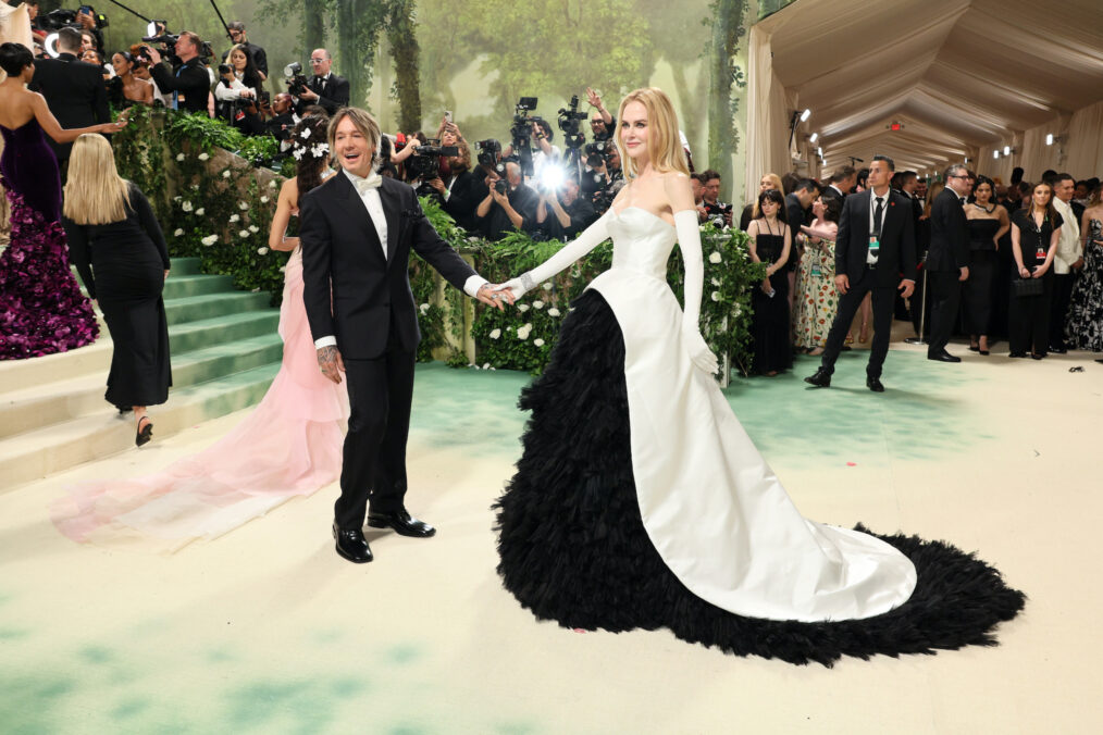 Keith Urban and Nicole Kidman attend The 2024 Met Gala Celebrating 