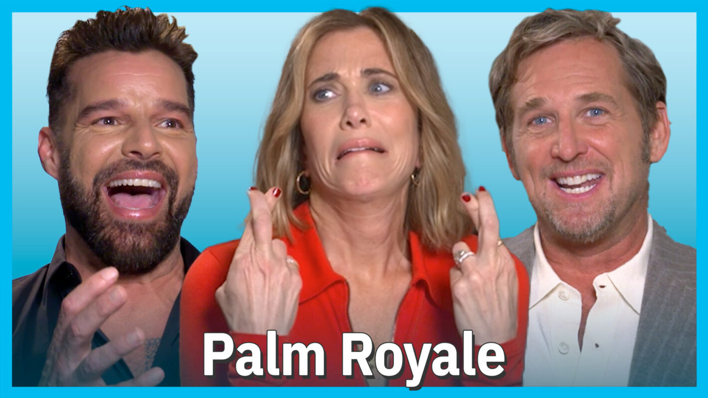 Ricky Martin, Kristen Wiig, and Josh Lucas for 'Palm Royale' finale