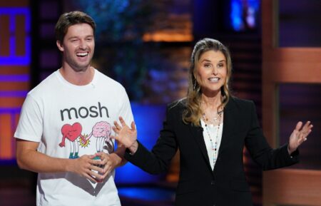 Patrick Schwarzenegger and Maria Shriver on Shark Tank