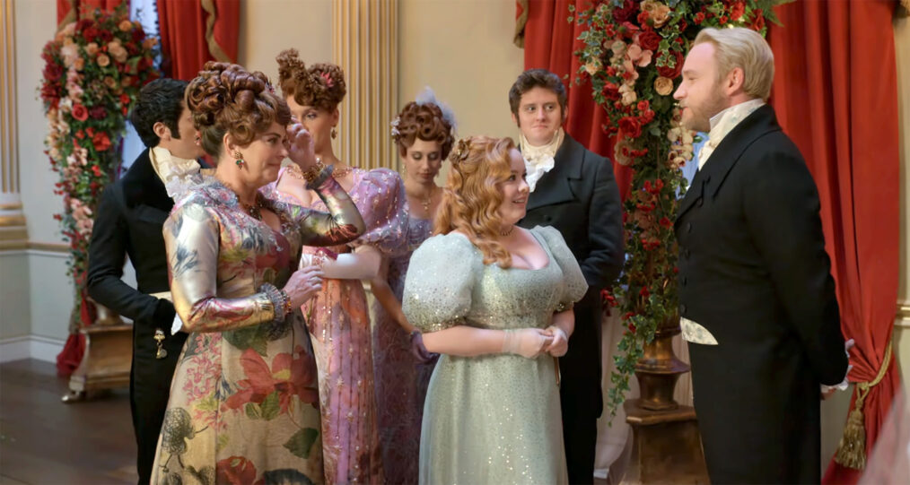 Nicola Coughlan in Episode 4 of 'Bridgerton' Season 3