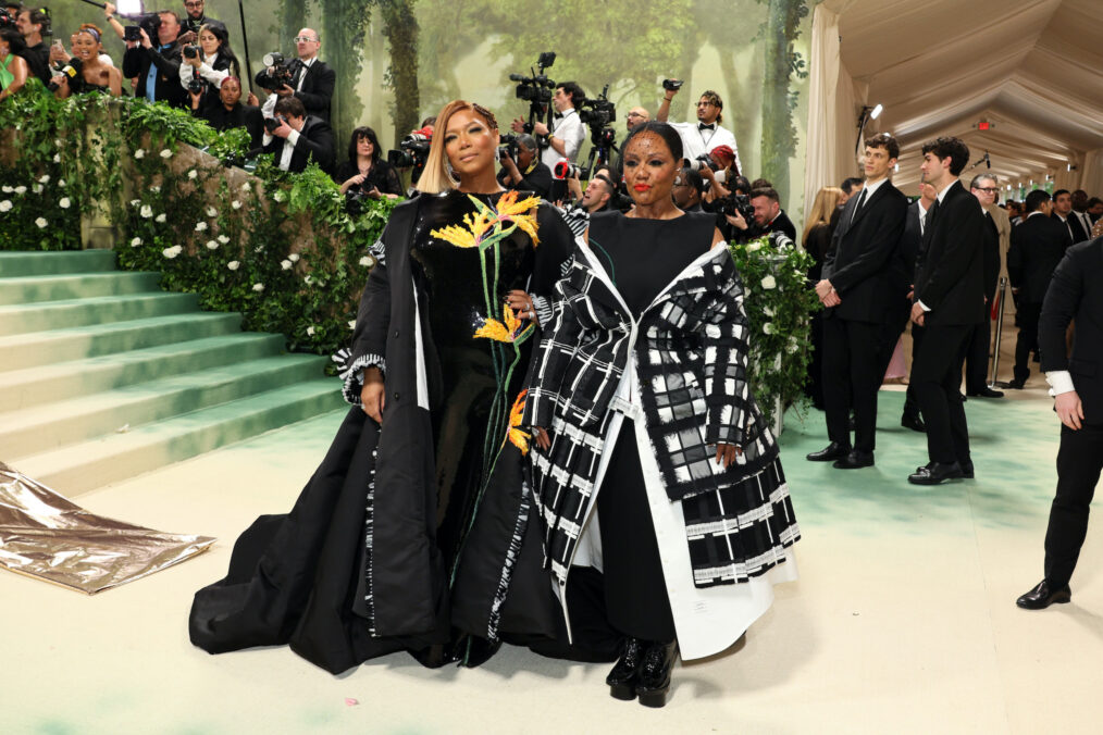Queen Latifah and Eboni Nichols attend The 2024 Met Gala Celebrating 