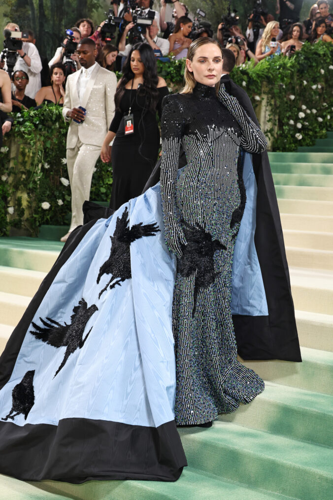 Rebecca Ferguson attends The 2024 Met Gala