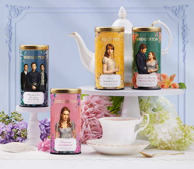 Republic of Tea 'Bridgerton' tea tins