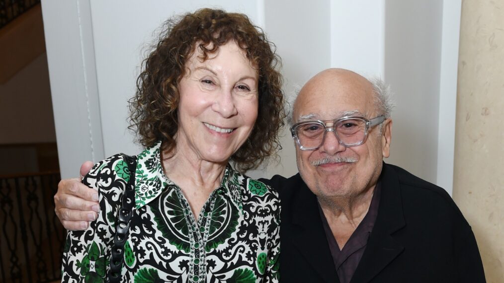 Rhea Perlman and Danny DeVito