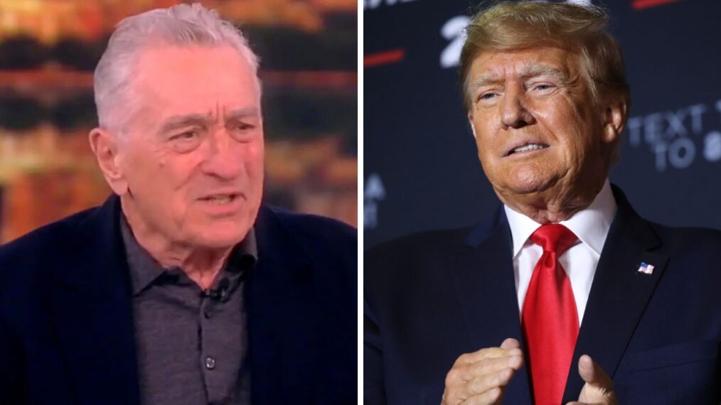 Robert De Niro Donald Trump 'The View'