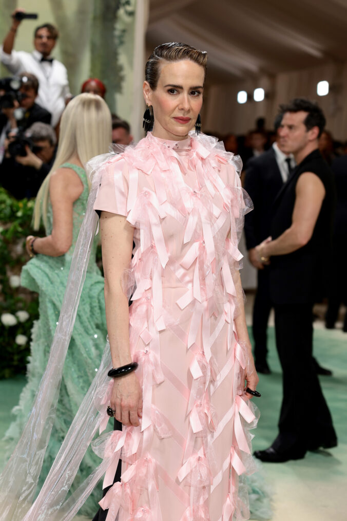 Sarah Paulson attends The 2024 Met Gala