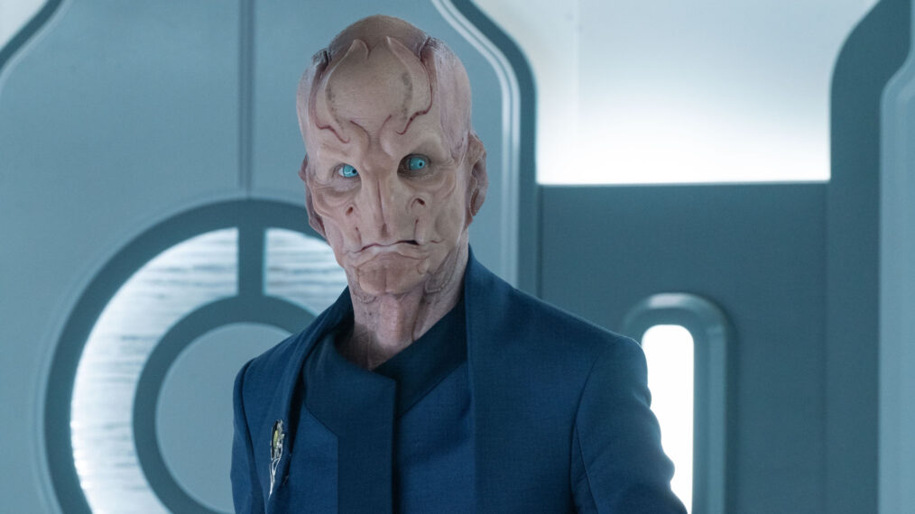 Doug Jones as Saru in 'Star Trek: Discovery' Season 5 Episode 9 'Lagrange Point'